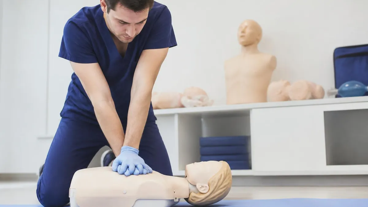 CPR Certification - CPR Cardiopulmonary Resuscitation Practice certification study resource