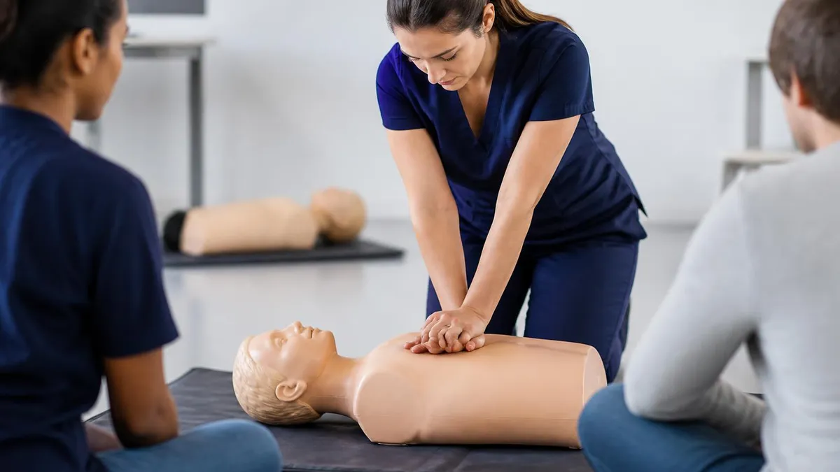 CPR Classes Near Me - CPR Cardiopulmonary Resuscitation Practice certification study resource