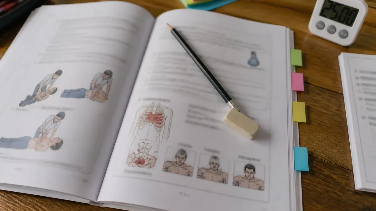 CPR Training - CPR Cardiopulmonary Resuscitation Practice certification study resource