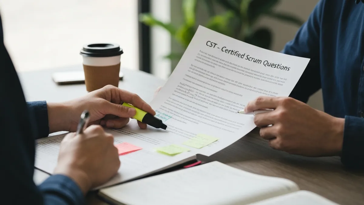 Cst Part 2 Practice Test - CST - Certified Scrum Trainer certification study resource