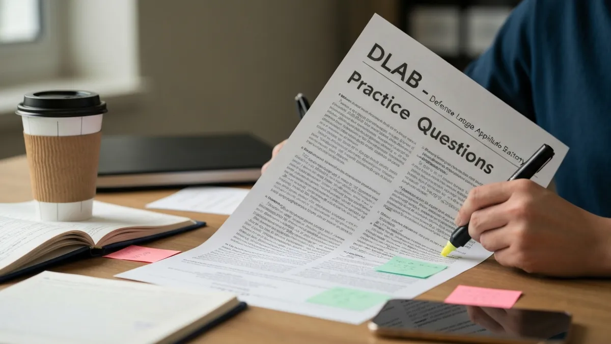 Exam Tips - DLAB - Defense Language Aptitude Battery certification study resource