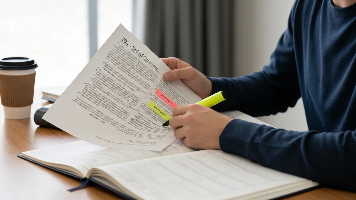 How to Pass Biology Eoc - EOC - End-of-Course Test certification study resource