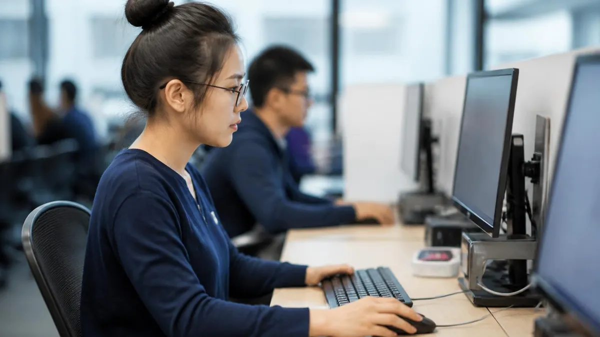TOEFL en Español - Test of English as a Foreign Language examenes de practica y simulacros del toefl study guide illustration