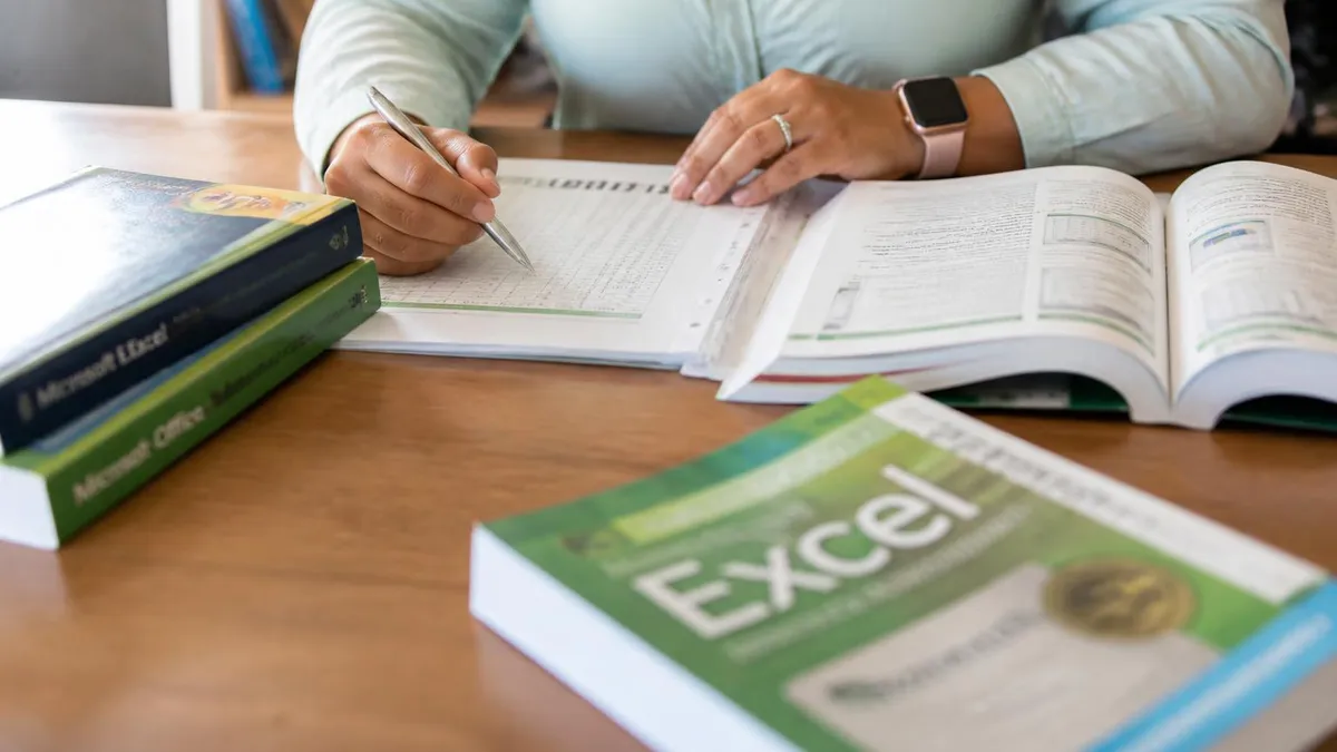 Excel Spreadsheet - Microsoft Excel certification study resource