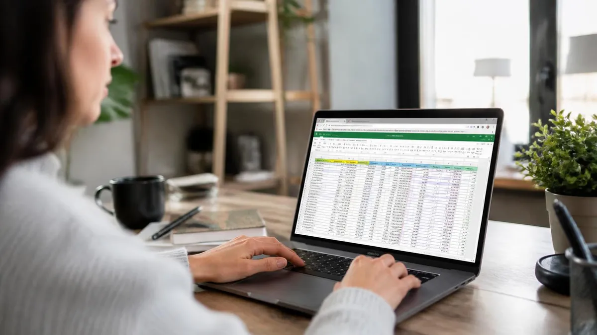 Excel Spreadsheet - Microsoft Excel certification study resource