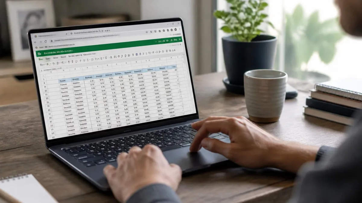 Excel Spreadsheet - Microsoft Excel certification study resource