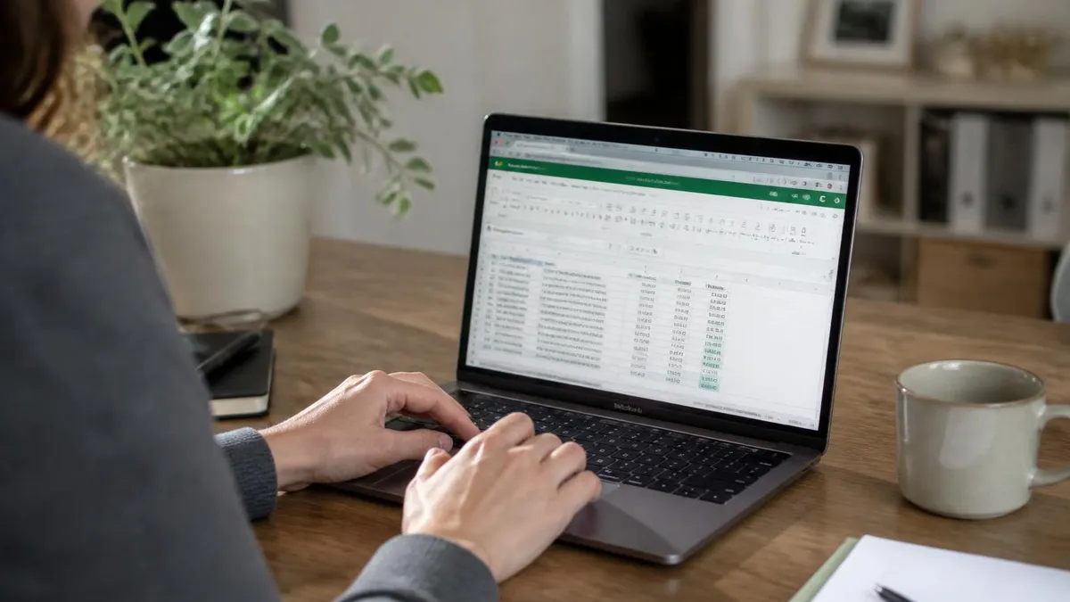 Excel Spreadsheet - Microsoft Excel certification study resource