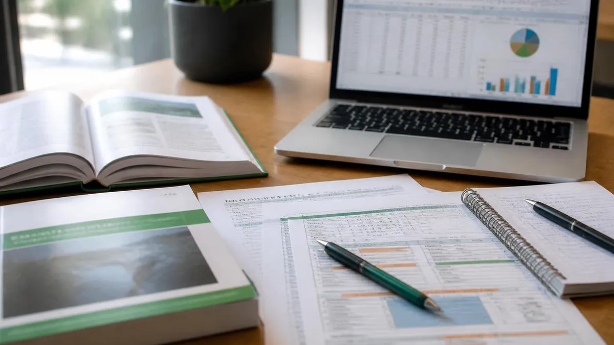 Excel Spreadsheet - Microsoft Excel certification study resource