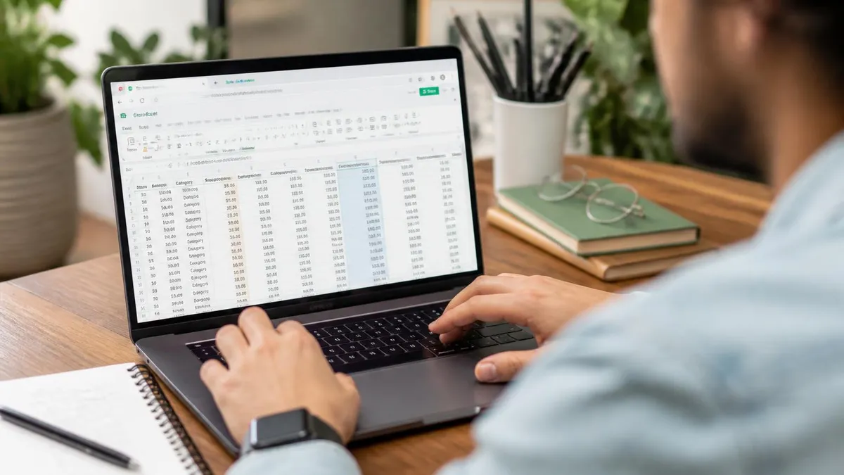 Excel Spreadsheet - Microsoft Excel certification study resource