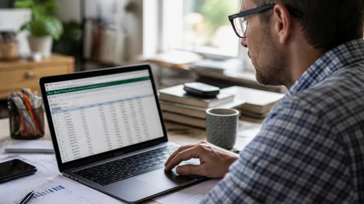 Excel Spreadsheet - Microsoft Excel certification study resource