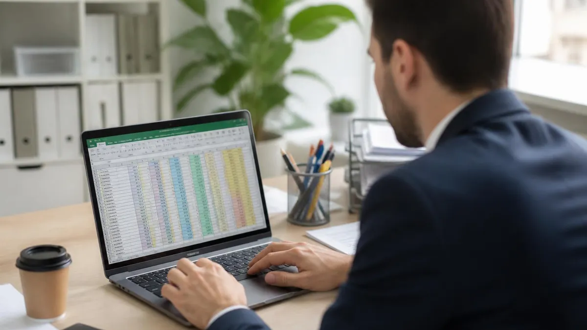 Excel Spreadsheet - Microsoft Excel certification study resource