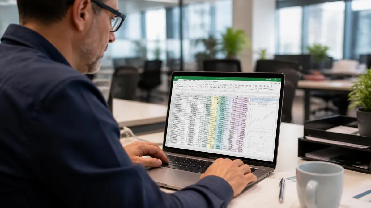 Excel Spreadsheet - Microsoft Excel certification study resource