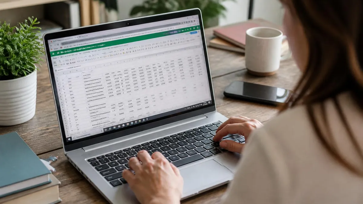 Excel Spreadsheet - Microsoft Excel certification study resource
