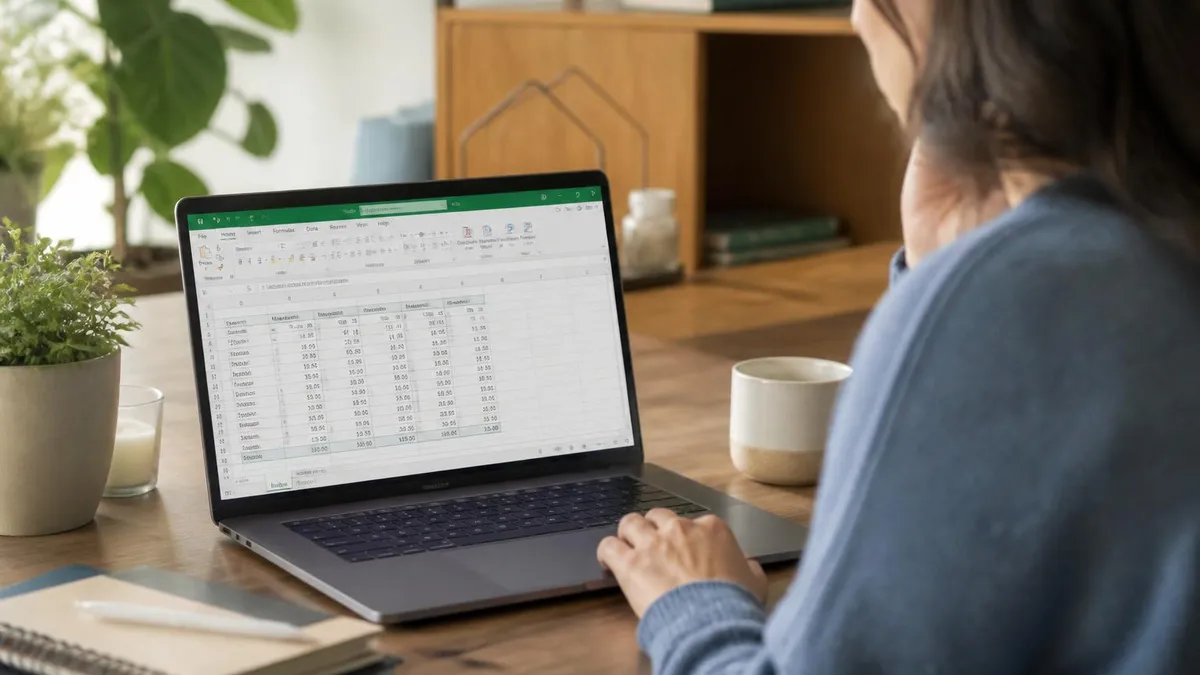 Excel Spreadsheet - Microsoft Excel certification study resource