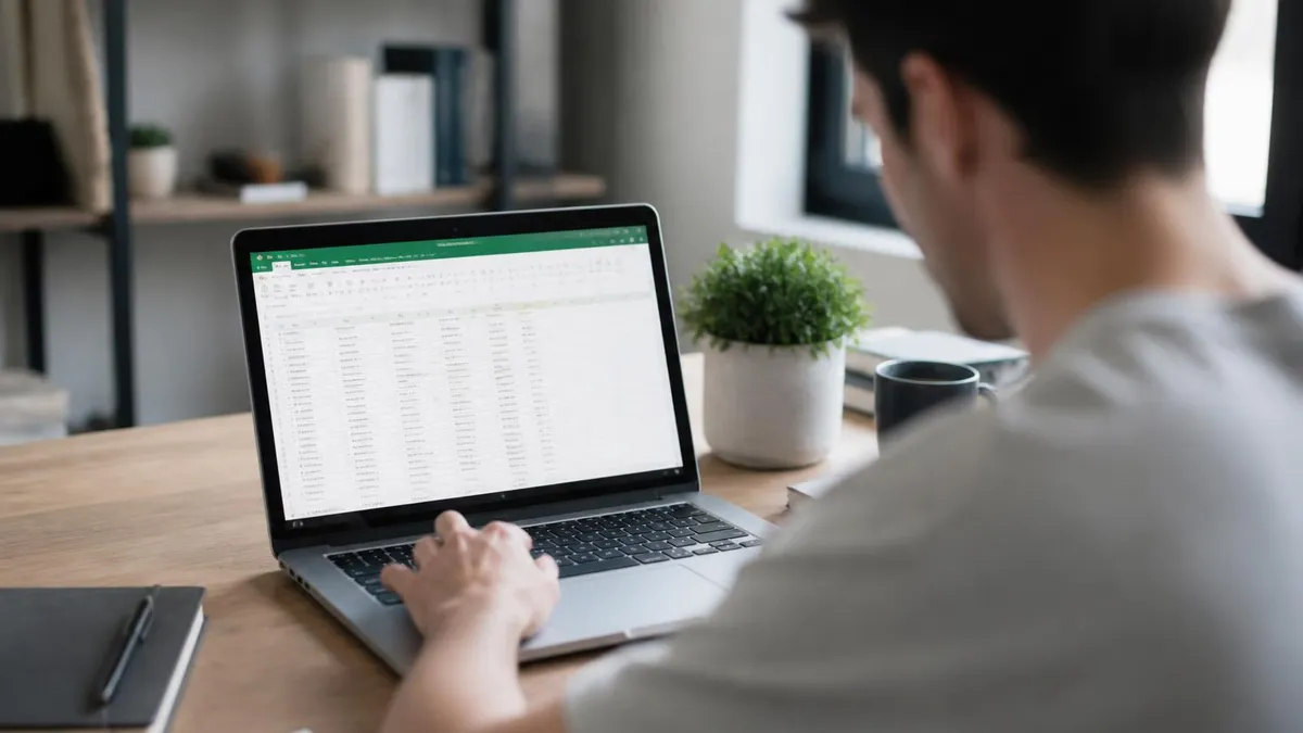 Excel Spreadsheet - Microsoft Excel certification study resource