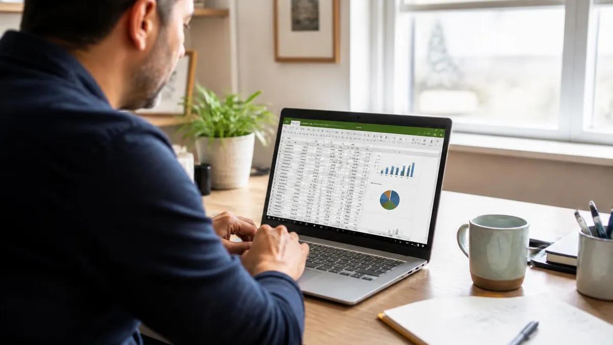 Excel Spreadsheet - Microsoft Excel certification study resource