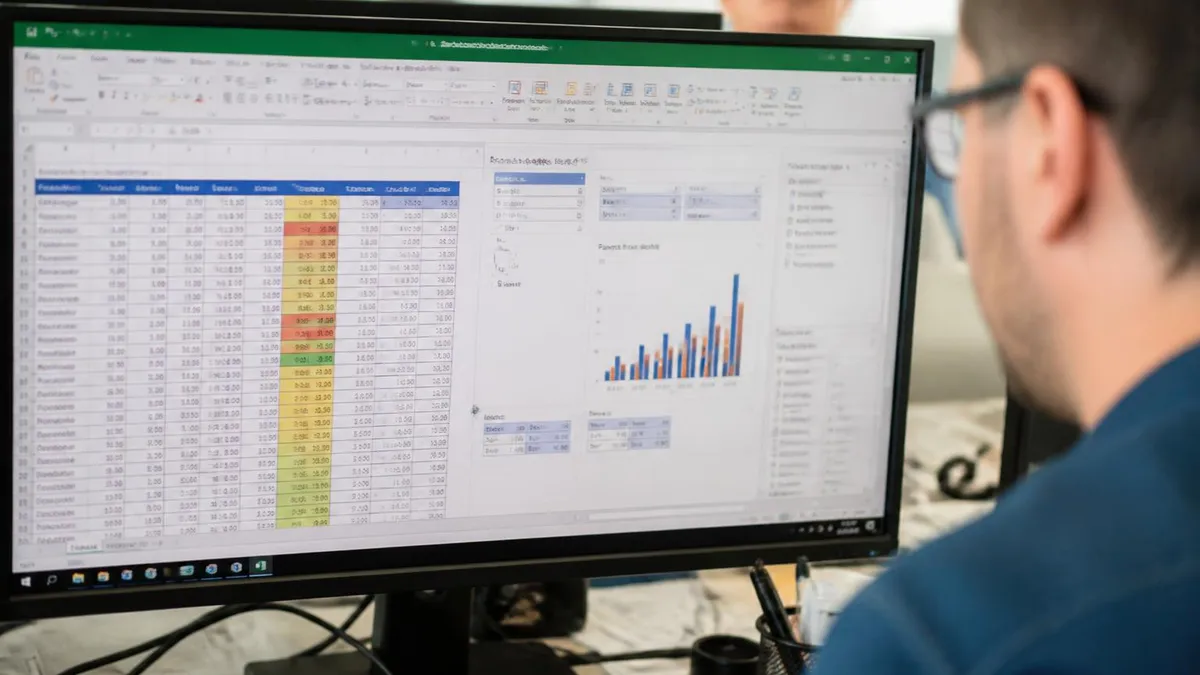 Excel Dark Mode - Microsoft Excel certification study resource