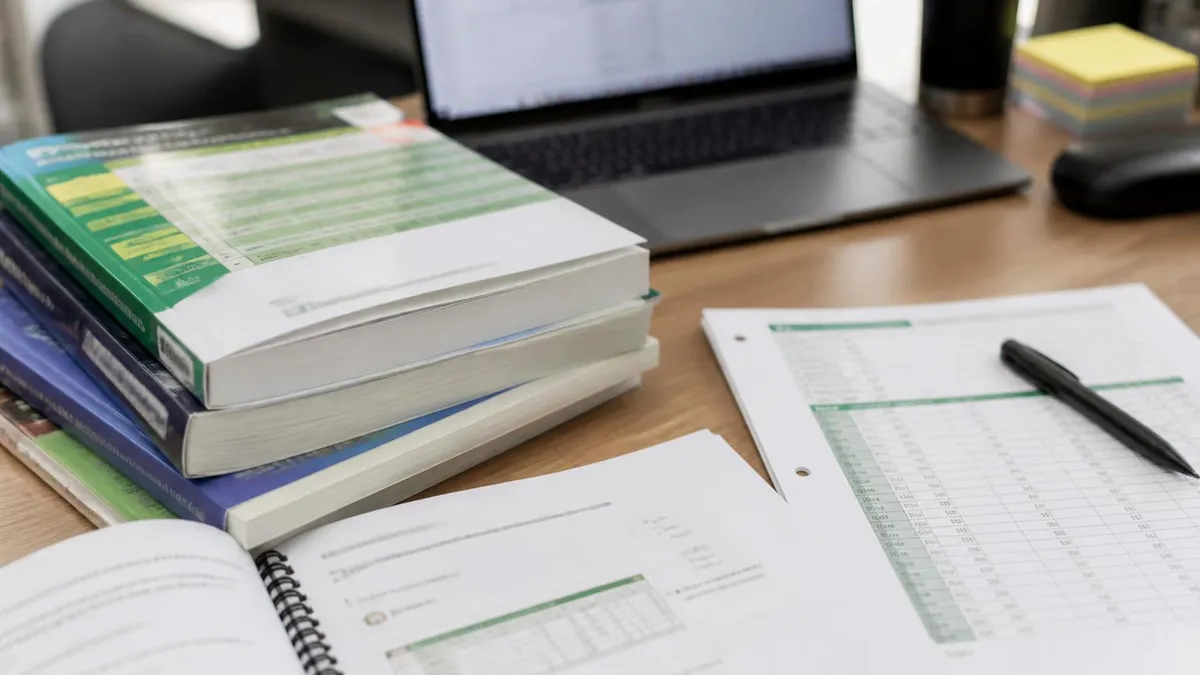 Excel Spreadsheet - Microsoft Excel certification study resource