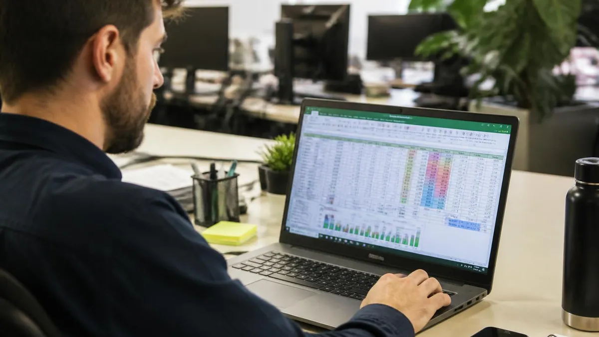 Excel Spreadsheet - Microsoft Excel certification study resource