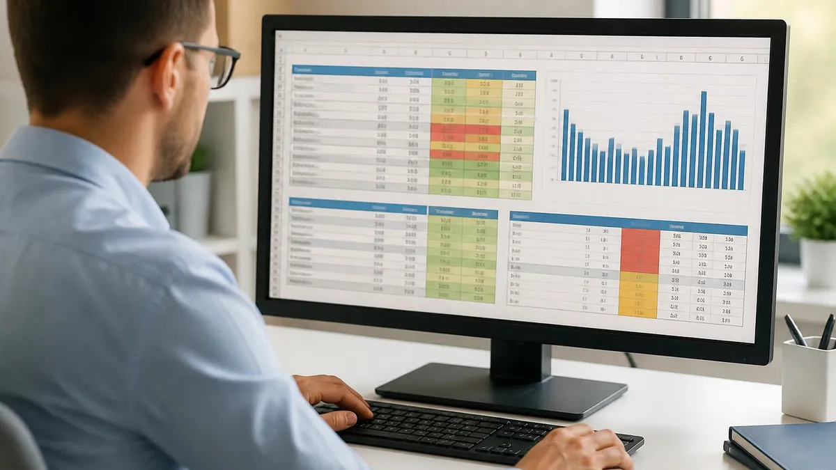 Excel Spreadsheet - Microsoft Excel certification study resource