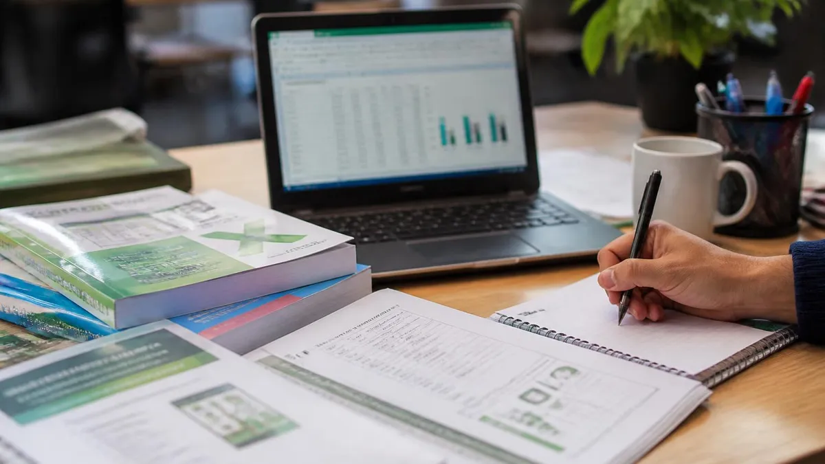 Excel Spreadsheet - Microsoft Excel certification study resource