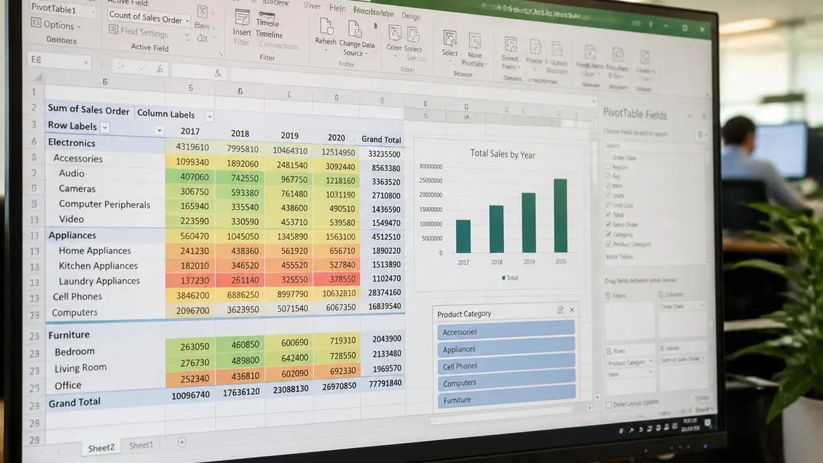 Excel Spreadsheet - Microsoft Excel certification study resource