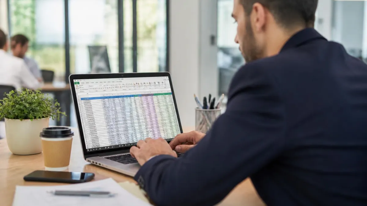 Excel Spreadsheet - Microsoft Excel certification study resource