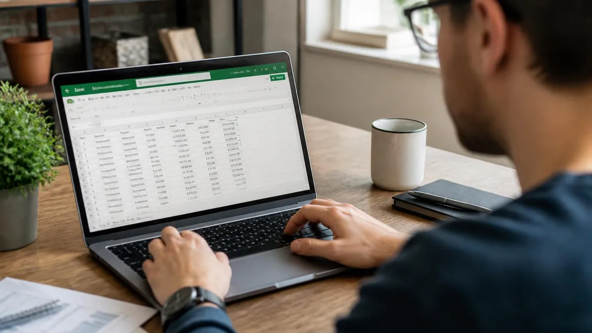 Excel Spreadsheet - Microsoft Excel certification study resource