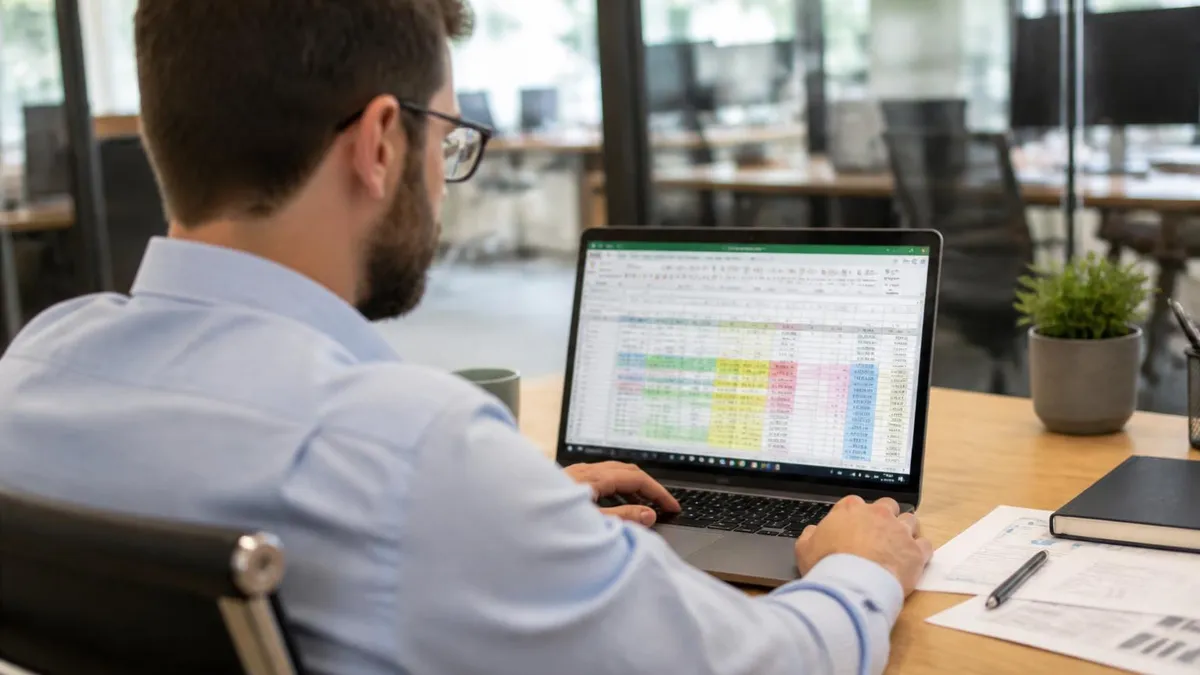 Excel Spreadsheet - Microsoft Excel certification study resource