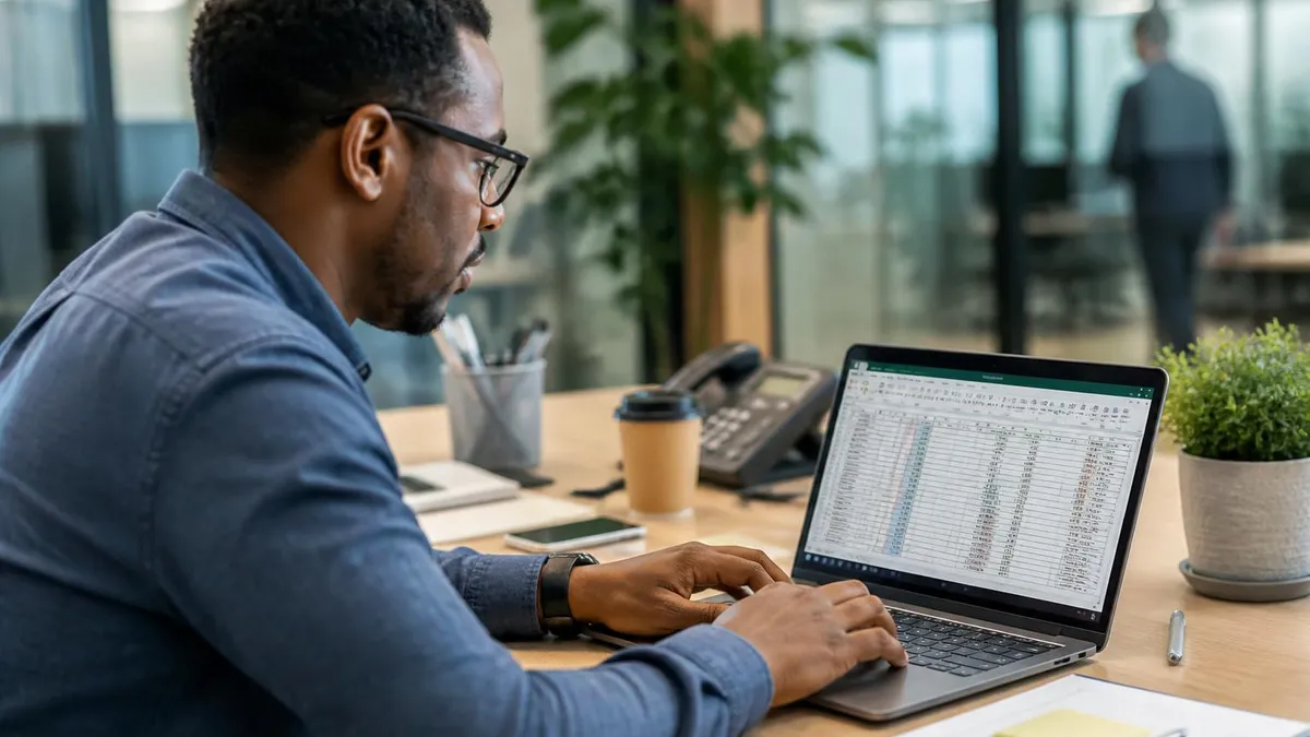 Excel Spreadsheet - Microsoft Excel certification study resource