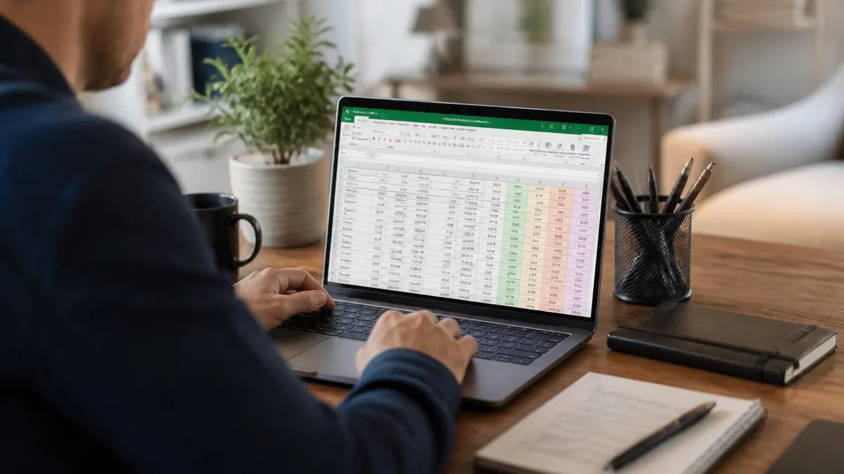Excel Spreadsheet - Microsoft Excel certification study resource