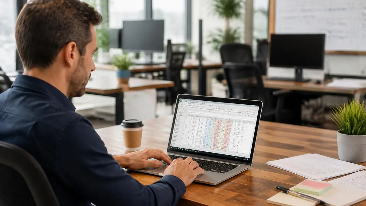 Excel Spreadsheet - Microsoft Excel certification study resource