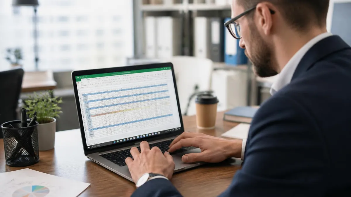 Excel Spreadsheet - Microsoft Excel certification study resource