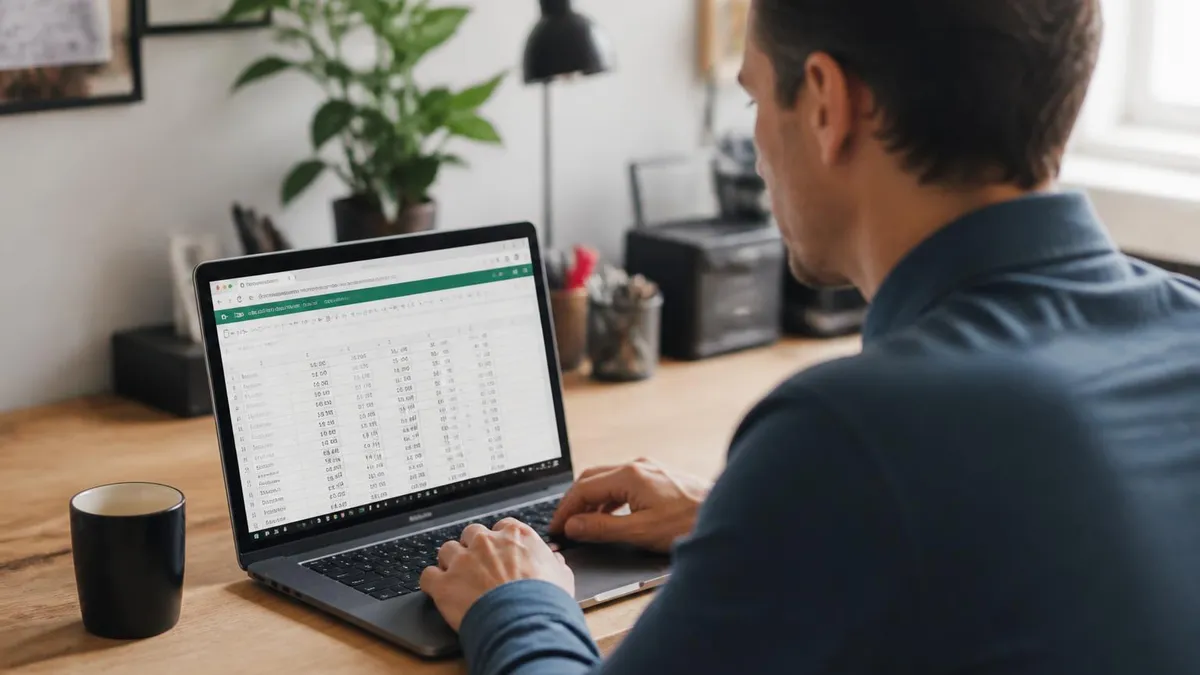 Excel Spreadsheet - Microsoft Excel certification study resource