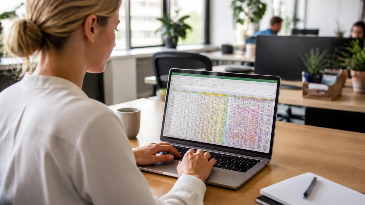Freeze Cells on Excel - Microsoft Excel certification study resource