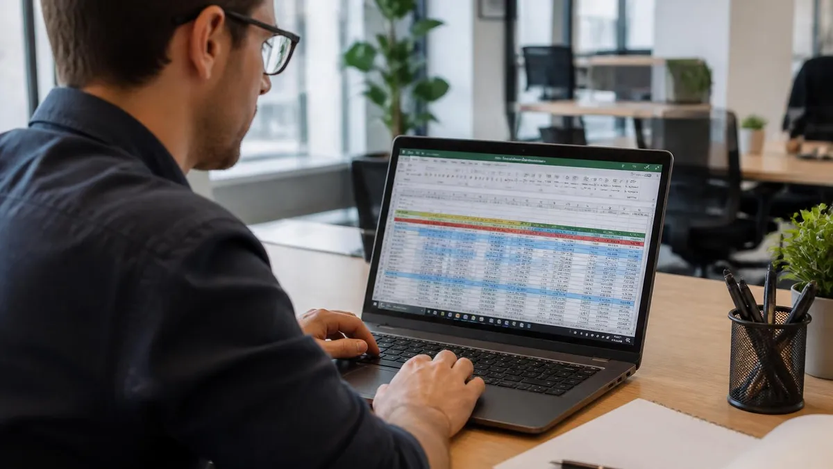 Excel Spreadsheet - Microsoft Excel certification study resource