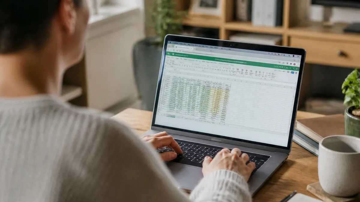 Excel Spreadsheet - Microsoft Excel certification study resource