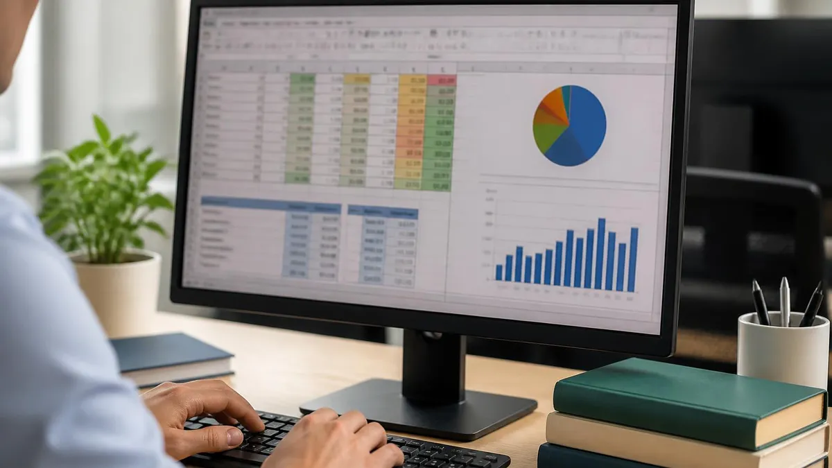 Excel Spreadsheet - Microsoft Excel certification study resource