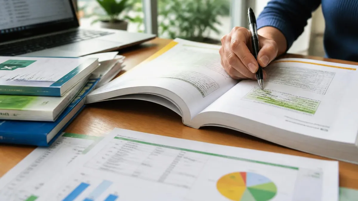 Excel Spreadsheet - Microsoft Excel certification study resource
