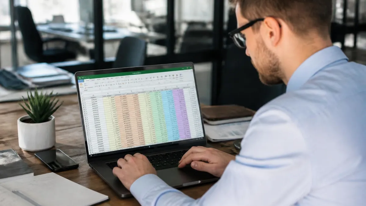 Excel Spreadsheet - Microsoft Excel certification study resource