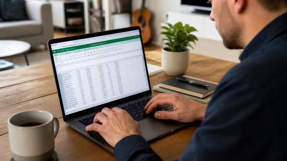 Excel Spreadsheet - Microsoft Excel certification study resource