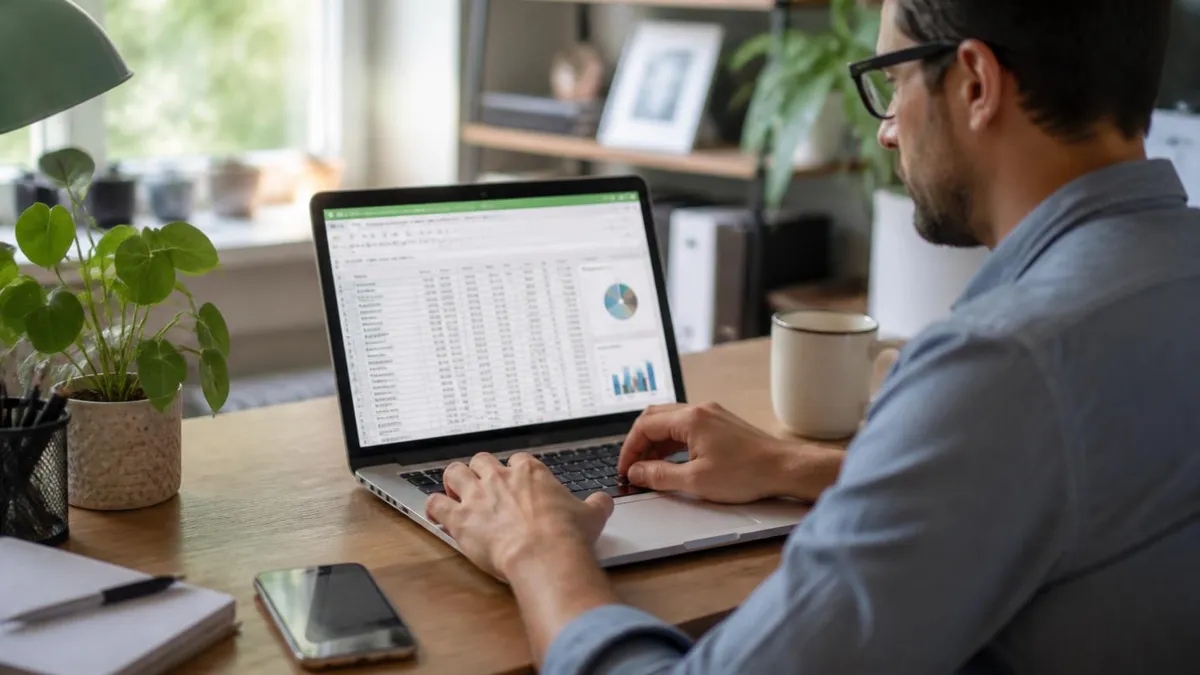 Excel Spreadsheet - Microsoft Excel certification study resource