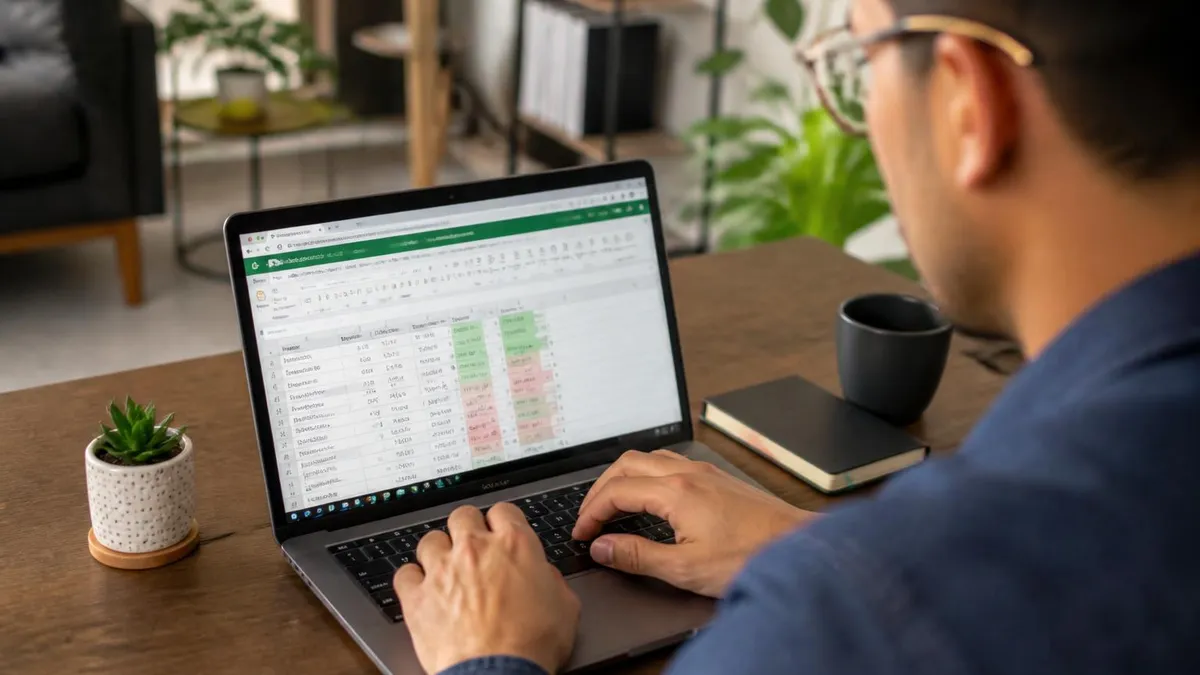 Excel Spreadsheet - Microsoft Excel certification study resource