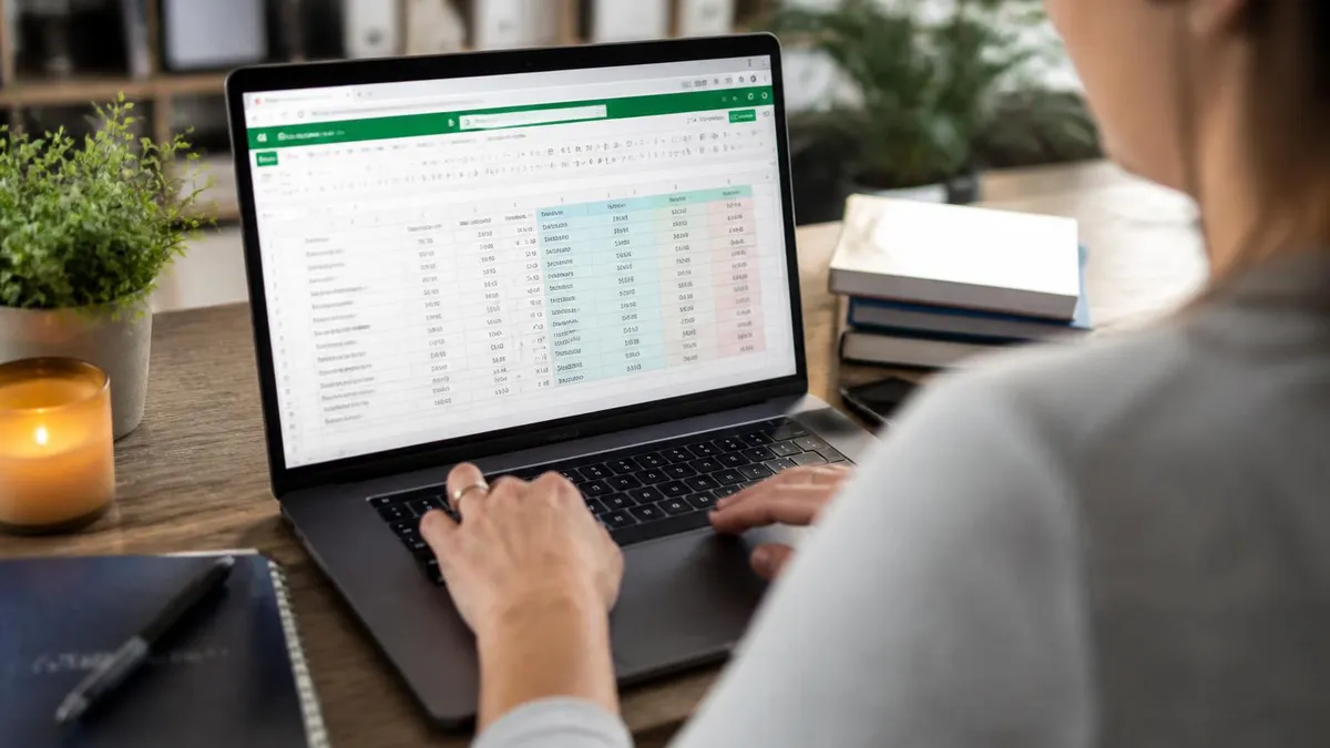 Excel Spreadsheet - Microsoft Excel certification study resource