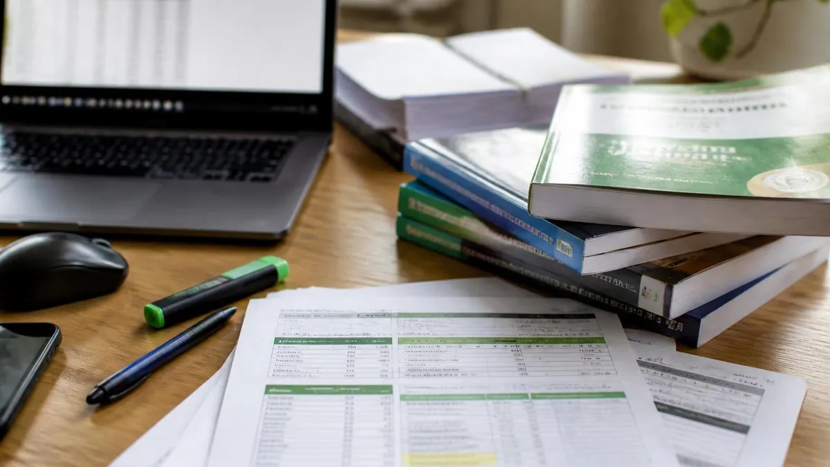 Excel Spreadsheet - Microsoft Excel certification study resource