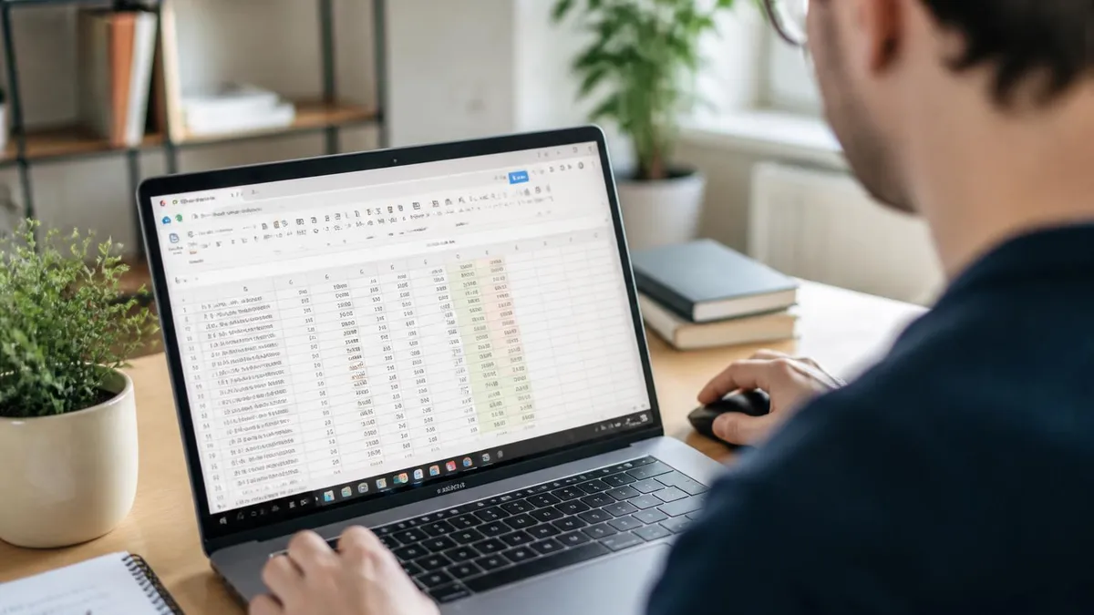 Excel Spreadsheet - Microsoft Excel certification study resource