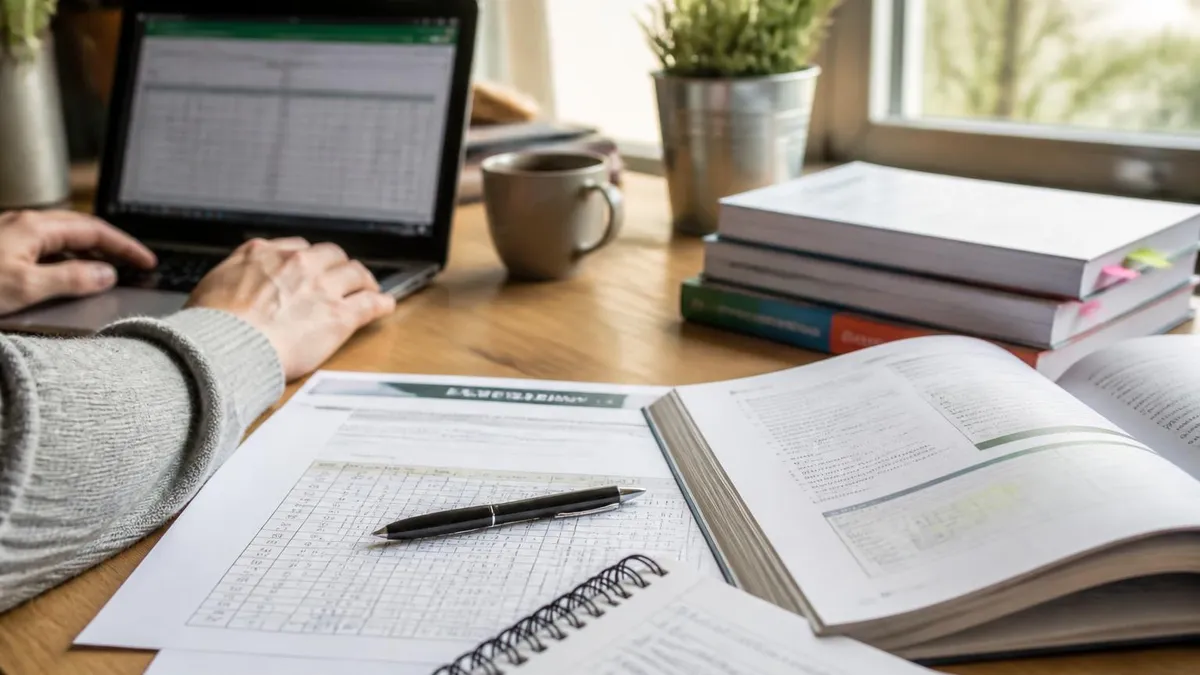 Excel Spreadsheet - Microsoft Excel certification study resource