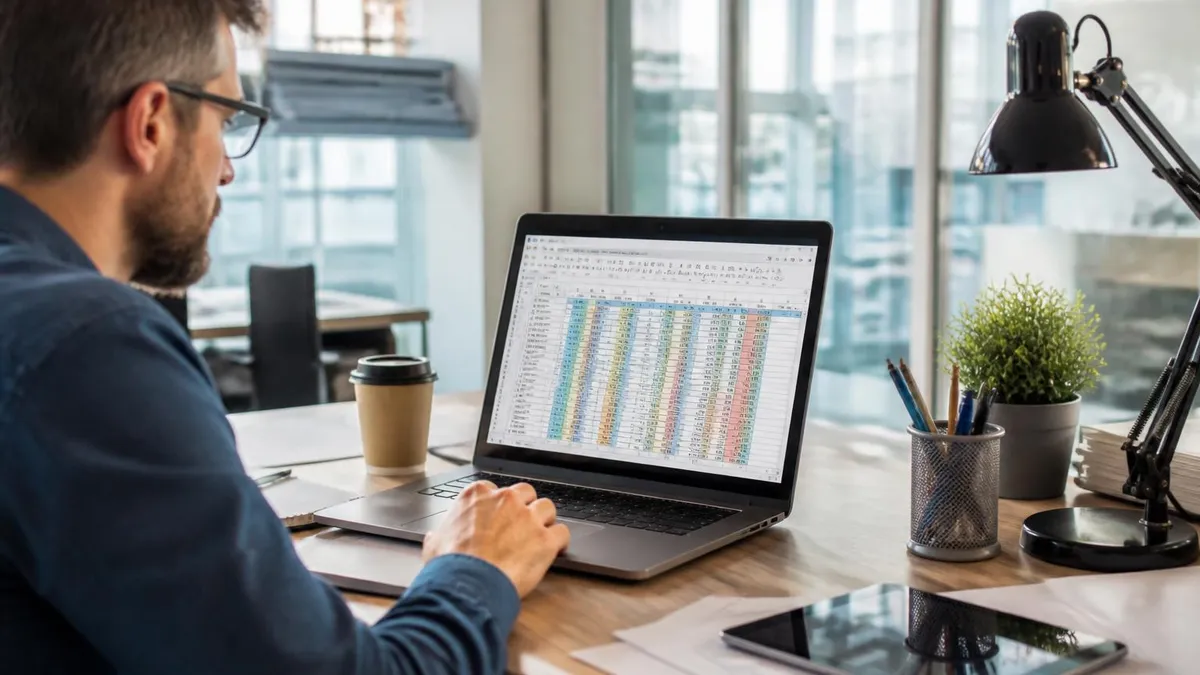 Excel Spreadsheet - Microsoft Excel certification study resource