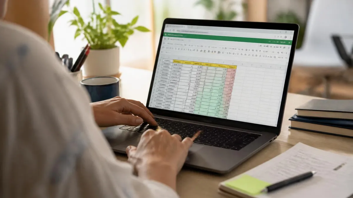 Excel Spreadsheet - Microsoft Excel certification study resource