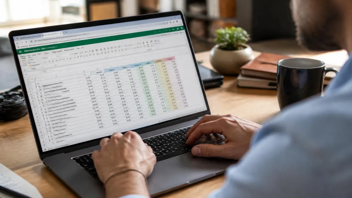 How to Insert a Line in Excel - Microsoft Excel certification study resource